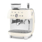 Smeg 2.4L Cream Espresso Coffee Machine EGF03CREU