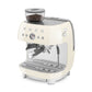 Smeg 2.4L Cream Espresso Coffee Machine EGF03CREU