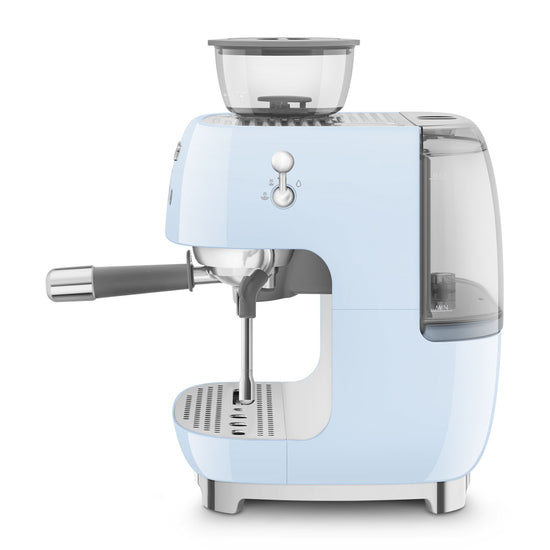 Smeg 2.4L Pastel Blue Espresso Coffee Machine EGF03PBEU