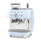 Smeg 2.4L Pastel Blue Espresso Coffee Machine EGF03PBEU