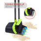 FloorMax Broom & Dustpan with Self Cleaning Brush FBD001