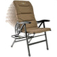 OZtrail Emperor 8-Position Arm Chair 160kg FCA-EMP8-E