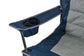 OZtrail Big Boy Arm Chair 220kg Blue FCE-BIGB-F