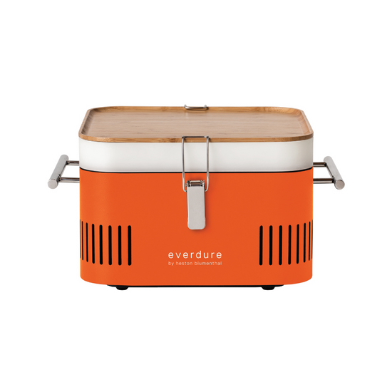 Everdure Cube Portable Braai Orange - HBCUBEO