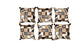 African Gameskin Cushion
