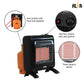 Alva 3-Panel Infrared Radiant Indoor Gas Mini Heater GH303