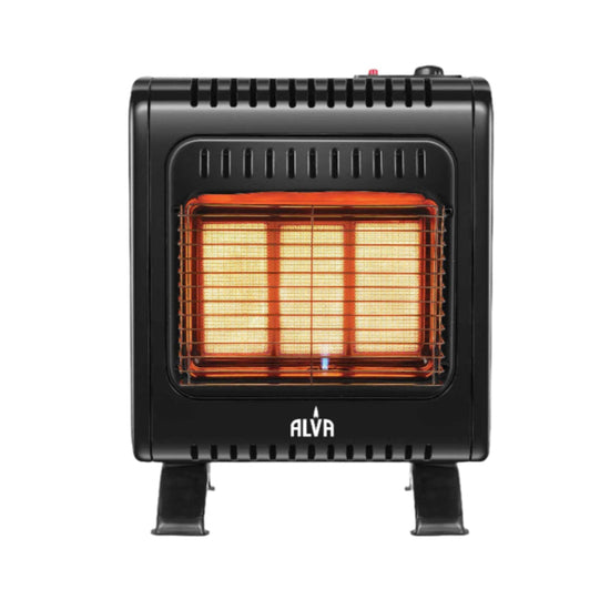 Alva 3-Panel Infrared Radiant Indoor Gas Mini Heater GH303