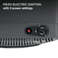 Kenwood - 3 Panel Gas Heater -GHM20.000BK