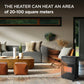 Kenwood - 3 Panel Gas Heater -GHM20.000BK