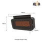 Alva Wall-Mounted Gas Patio Heater GHP50