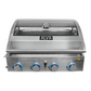 Alva Mojave 4-Burner Glass Hood Drop-In Gas BBQ GSS4BTT