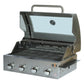 Alva Mojave 4-Burner Glass Hood Drop-In Gas BBQ GSS4BTT