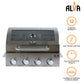 Alva Mojave 4-Burner Glass Hood Drop-In Gas BBQ GSS4BTT
