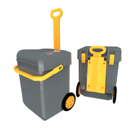 Weelie School Trolley Bag Orange