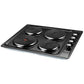 Hisense-600mm 4 Plate Hob-Black H60STEB