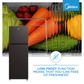 Midea 173L Top Mount Freezer Black HD-216FN-BLACK