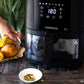 Kenwood - 6L Air Fryer with Grill Function & Window - HFG60.000BK