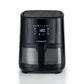 Kenwood - 6L Air Fryer with Grill Function & Window - HFG60.000BK
