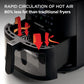 Kenwood - 9L Air Fryer with Grill Function & Window - HFG92.000BK