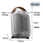Delonghi Ceramic Fan Heater HFX3018.WH