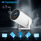 HTPNEO H66 Full HD Mini Projector For Home – WiFi and Bluetooth H66