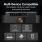 HTPNEO H80 4K Smart Projector – Ultra-Bright Home Theatre with Auto Focus & Whale OS H80