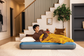 Intex Dura-Beam Prestige Downy Queen Airbed With Removable Pump 1.52 x 2.03m x 25cm I64189