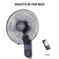Kenwood Electric Wall Fan with Remote 40cm IFP60