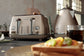 Delonghi Icona Metallics 4 Slice Toaster Beige CTOT4003.BG