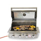 Alva Mojave 4-Burner Glass Hood Drop-In Gas BBQ GSS4BTT