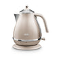 Delonghi - Icona Metallics Electric Kettle, Beige -KBOT3001.BG