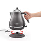 Delonghi Icona Metallics Electric Kettle Grey  KBOT3001.GY