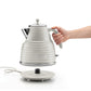 Delonghi Sultura Selections Limestone White Kettle KBZS 2001.W