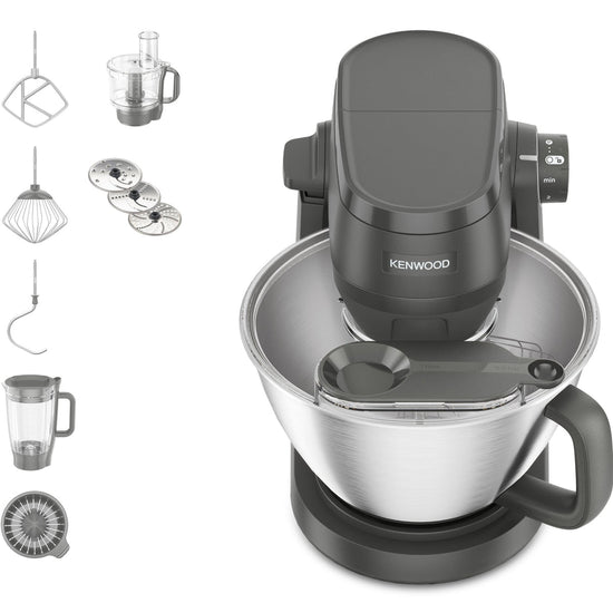 Kenwood Multi Tasker Stand Mixer + Food Processor & Blender 1000W KHC30.050GY