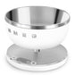 Smeg Digital Kitchen Scale Matt Collezione Aesthetic White KSC01WHMWW