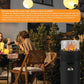 Alva Single Panel Indoor Gas Heater Small GHP38