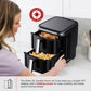 Milex 11L Double Stack Air Fryer MAF103