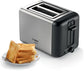 Bosch DesignLine Stainless Steel 2-Slice Toaster TAT3P420
