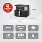 Milex 10L Dual Air Fryer MDA004