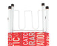 Mellerware Ironing Board Ladder Powder Coat White 100Kg Inspiration MELIBL01