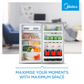 Midea Single Door Bar Fridge 93L HS-121LN
