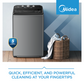 Midea 18kg Top Loader Washing Machine MA500W180-G