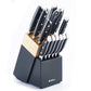 Milex 15pc Knife Block Set MK-KNI01