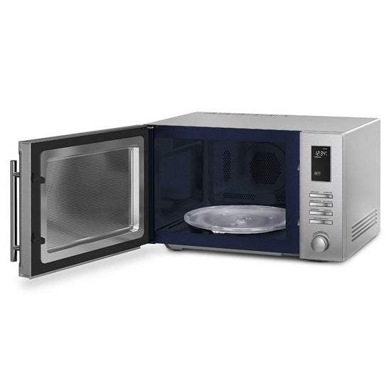 Smeg 25L Silver Microwave MOE25X