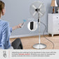 Milex 45cm Pedestal Fan MPF004