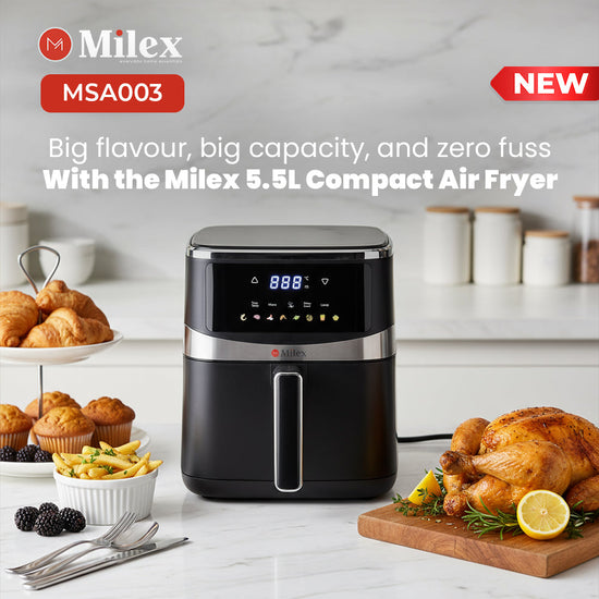 Milex 5.5L Compact Air Fryer MSA003