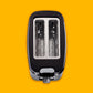 Salton Cool Touch 2 Slice Toaster Black ST2S-00