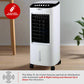Milex Air Cooler 7L 3-in-1 Air Cooler, Humidifier & Air Circulator 65W MAC003