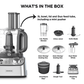 Kenwood Multipro Express Weigh+ Food Processor FDM71.450SS