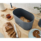 Swan Nordic Bread Bin With Cutting Board SKWA17512GRYN